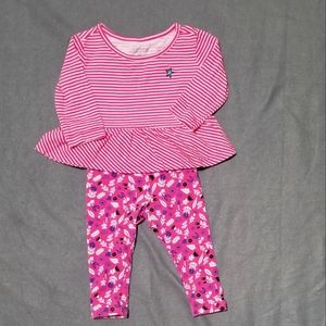 EUC Okie Dokie 2 piece set 6m mixed pattern set